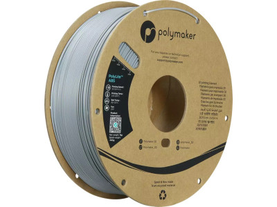 Polymaker ABS 1,75mm GREY 1kg POLYMAKER POLYLITE 3D FILAMENT