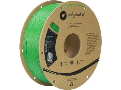 Polymaker ABS 1,75mm GREEN 1kg POLYMAKER POLYLITE 3D FILAMENT