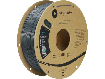 Polymaker ABS 1,75mm DARK GREY 1kg POLYMAKER POLYLITE 3D FILAMENT