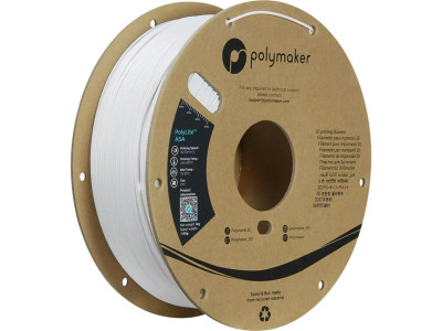Polymaker ASA 1,75mm WHITE 1kg POLYMAKER POLYLITE 3D FILAMENT