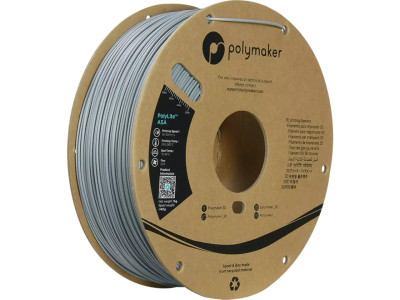 Polymaker ASA 1,75mm GREY 1kg POLYMAKER POLYLITE 3D FILAMENT
