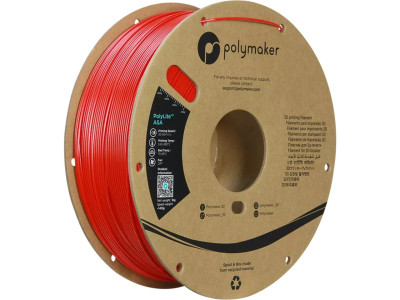 Polymaker ASA 1,75mm RED 1kg POLYMAKER POLYLITE 3D FILAMENT