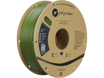 Polymaker ASA 1,75mm ARMY GREEN 1kg POLYMAKER POLYLITE 3D FILAMENT