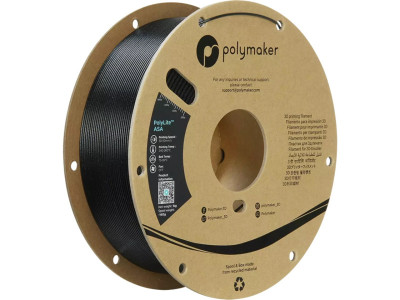 Polymaker ASA 1,75mm GALAXY BLACK 1kg POLYMAKER POLYLITE 3D FILAMENT