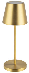 APS Akku LED-Tischleuchte MERLE, gold
