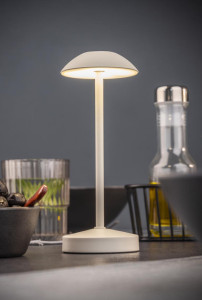 APS Akku LED-Tischleuchte ALVA, schwarz