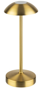 APS Akku LED-Tischleuchte ALVA, gold