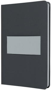 sigel Carnet Linescape, A5, ligné, gris foncé / gris