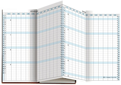 EXACOMPTA Agenda de poche EXAPLAN 17, 2026, Winner, noir