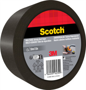 3M Gewebeklebeband, 50 mm x 50 m, silber