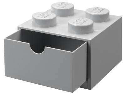 LEGO Brique tiroir DESK DRAWER 4, 1 tiroir, bleu