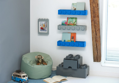 LEGO Brique tiroir DESK DRAWER 4, 1 tiroir, bleu