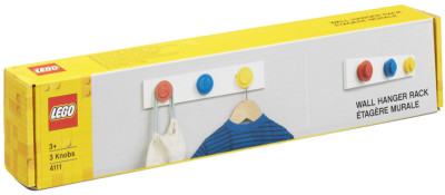 LEGO Portemanteau WALL HANGER RACK, noir/gris/gris foncé