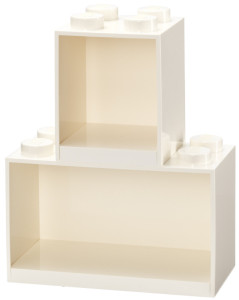 LEGO Set d'étagères en forme de brique BRICK SHELF, rouge
