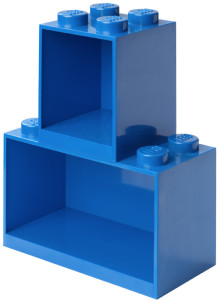 LEGO Set d'étagères en forme de brique BRICK SHELF, bleu