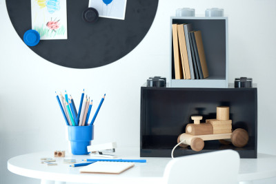 LEGO Set d'étagères en forme de brique BRICK SHELF, bleu