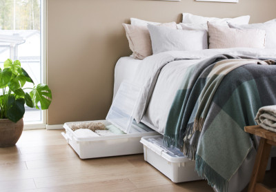 Fin de série : Boîte de rangement smartstore « Bedroller », 60 litres