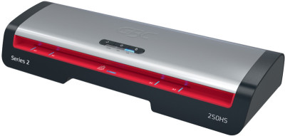 GBC Plastifieuse 250HS, jusqu'au format A3,noir/argent/rouge