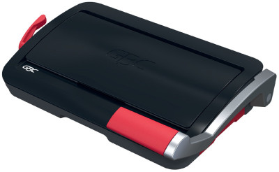 GBC Perforelieuse CombBind CB12, noir/rouge/argent