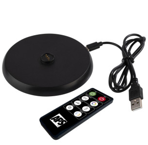 APS Akku LED-Tischleuchte CONE, schwarz