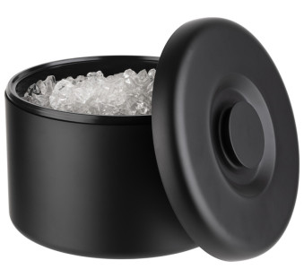 Glacière APS ARCTIC, PS/aluminium, 6 litres, noire