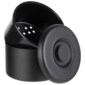 Glacière APS ARCTIC, PS/aluminium, 6 litres, noire