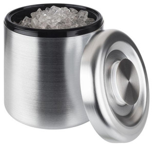 Glacière APS ARCTIC, PS/aluminium, 6 litres, noire