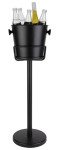 Support APS pour seau à vin/vin mousseux, hauteur : 730 mm, noir