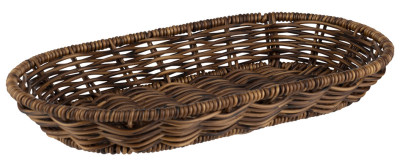 APS Brotkorb COVE, oval, 280 x 160 mm, braun