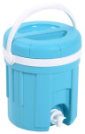 EDA Fontaine isotherme, 4 litres, turquoise/blanc