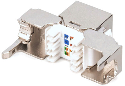 DIGITUS Boîtier compact pour module Keystone, cat.6A, blindé