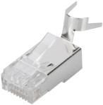 DIGITUS Connecteur RJ45 mâle pour câble rond, cat. 6A