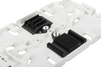 DIGITUS Cassette d'épissure pour 12 fibres optiques, blanc DIGITUS Cassette d'épissure pour 12 fibres optiques, blanc