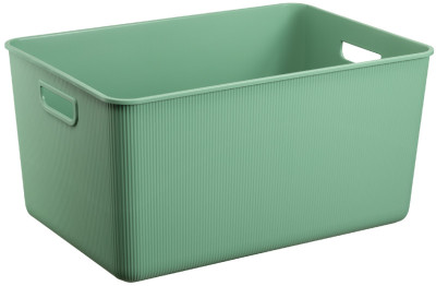 NHG Boîte de rangement AKITA STORAGE L, PP, beige clair