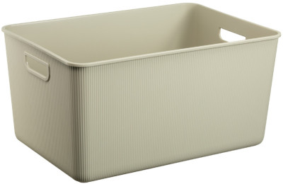 NHG Boîte de rangement AKITA STORAGE L, PP, beige clair