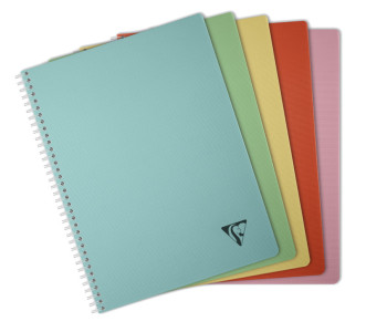 Clairefontaine Cahier reliure intégrale LINICOLOR, A4, rouge