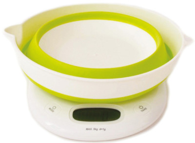 Little balance Balance Bol Up, pliable, blanc / vert clair
