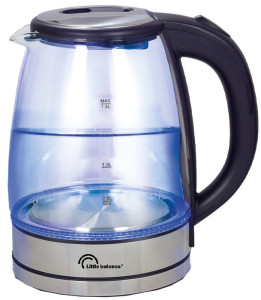 Little balance Bouilloire Verre Design, 1,8 litre, verre