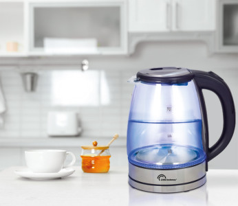 Little balance Bouilloire Verre Design, 1,8 litre, verre