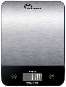 Little balance Balance de cuisine c-Happy Genius Inox