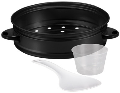 Little balance Cuiseur à riz 2 en 1 Easy Riz, 700 W, noir