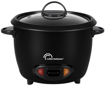 Little balance Cuiseur à riz 2 en 1 Easy Riz, 700 W, noir