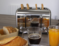 Little balance Grille-pain 4 tranches Premium Inox Little balance Grille-pain 4 tranches Premium Inox