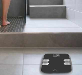 Little balance Pèse-personne digital Body Wave, noir