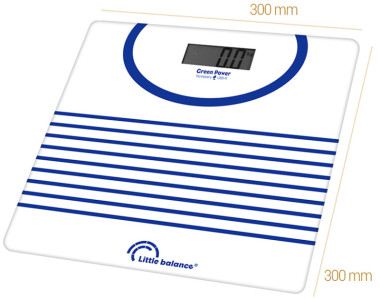 Little balance Pèse-personne digital Marinière, port USB-C