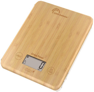 Little balance Balance de cuisine Slim Bambou
