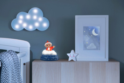 Veilleuse Sandman ANSMANN Bleu/Blanc/Rouge