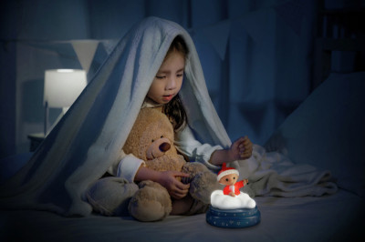 Veilleuse Sandman ANSMANN Bleu/Blanc/Rouge