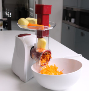 Little balance Coupe-légumes électrique Easy Veggie, 4 en 1