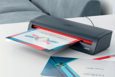 GBC Plastifieuse 240HS, jusqu'au format A3, noir/rouge